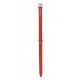 OBROŻA SKÓRZANA 30mm/56cm CZERWONA