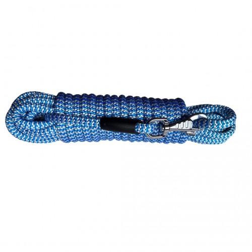LINKA SZNUREK 5m/8mm BŁĘKITNO/BIAŁA