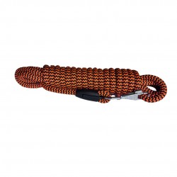 LINKA SZNUREK 5m/8mm POMARAŃCZOWO/CZARNA ZYGZAK