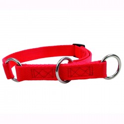 OBROŻA TAŚMA PÓŁZACISKOWA 20mm/35-50cm CZERWONA