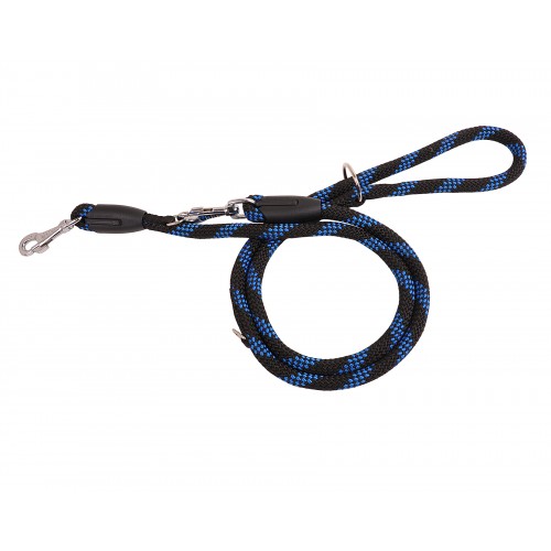 SMYCZ SZNUREK SKŁADANA 14mm/200cm CZARNO/NIEBIESKA