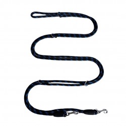 SMYCZ SZNUREK SKŁADANA 10mm/500cm CZARNO/NIEBIESKA