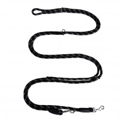 SMYCZ SZNUREK SKŁADANA 10mm/300cm CZARNO/SREBRNA