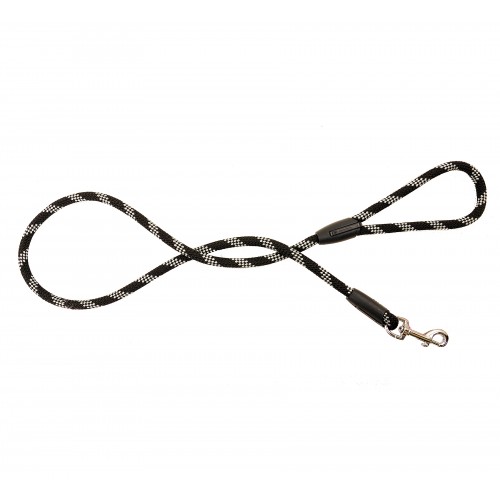 SMYCZ SZNUREK PROSTA 06mm/120cm CZARNO/SREBRNA