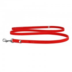 SMYCZ WELUR 12mm/120cm CZERWONA