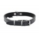 OBROŻA SKÓRZANA 14mm/36cm CZARNA
