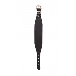 OBROŻA SKÓRZANA CHART 50mm/32-38cm CZARNA