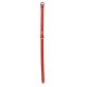 OBROŻA SKÓRZANA 14mm/36cm CZERWONA