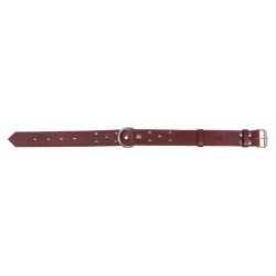 OBROŻA SKÓRZANA ĆWIEKOWANA PREMIUM 40mm