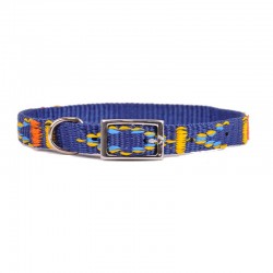 OBROŻA TAŚMA ŻAKARDOWA 13mm/37cm GRANATOWA