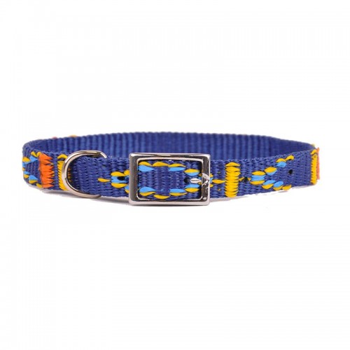 OBROŻA TAŚMA ŻAKARDOWA 13mm/37cm GRANATOWA