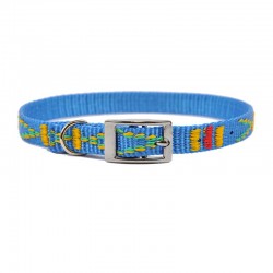 OBROŻA TAŚMA ŻAKARDOWA 13mm/37cm NIEBIESKA