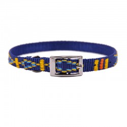 OBROŻA TAŚMA ŻAKARDOWA 15mm/46cm GRANATOWA