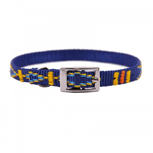 OBROŻA TAŚMA ŻAKARDOWA 15mm/46cm GRANATOWA