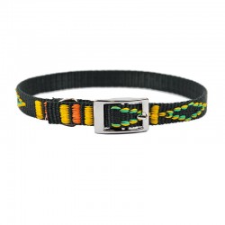 OBROŻA TAŚMA ŻAKARDOWA 15mm/46cm ZIELONA
