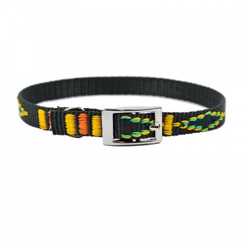 OBROŻA TAŚMA ŻAKARDOWA 15mm/46cm ZIELONA