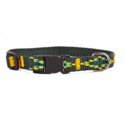 OBROŻA TAŚMA ŻAKARD ZAPIĘCIE PLAST.15mm/46cm ZIELONA