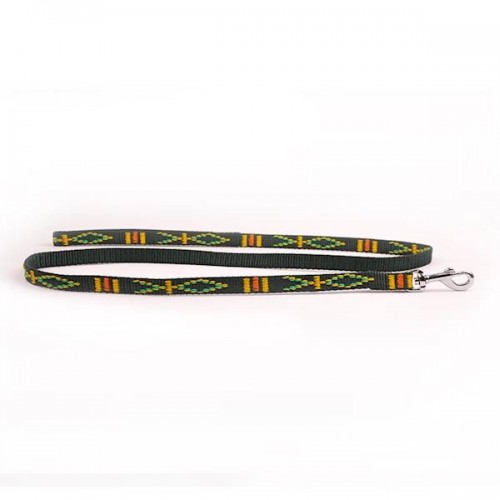 SMYCZ TAŚMA ŻAKARDOWA 10mm/120cm ZIELONA