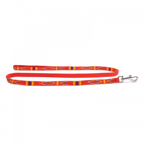 SMYCZ TAŚMA ŻAKARDOWA 15mm/120cm CZERWONA