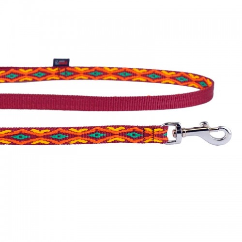 SMYCZ TAŚMA ŻAKARDOWA 15mm/120cm CZERWONA