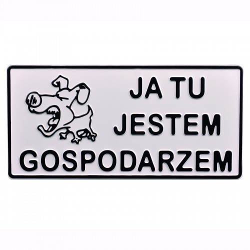 TABLICZKA OSTRZEGAWCZA METALOWA 14