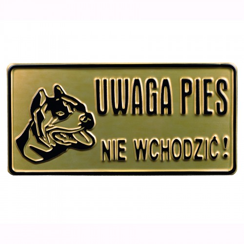 TABLICZKA OSTRZEGAWCZA METALOWA 84